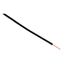 Zenitech H07V-U 1.5mm² Elektrische Stroomkabel - Enkelvoudige Draad Kabel met PVC Isolatie - Binnengebruik - Geclassificeerde Spanning 700V - Zwart - 25m