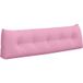 Coussin de dos rose 160 x 24 x 50 cm tissu