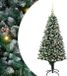 vidaXL Sapin de Noël artificiel Vert 150 cm PVC Acier Plastique