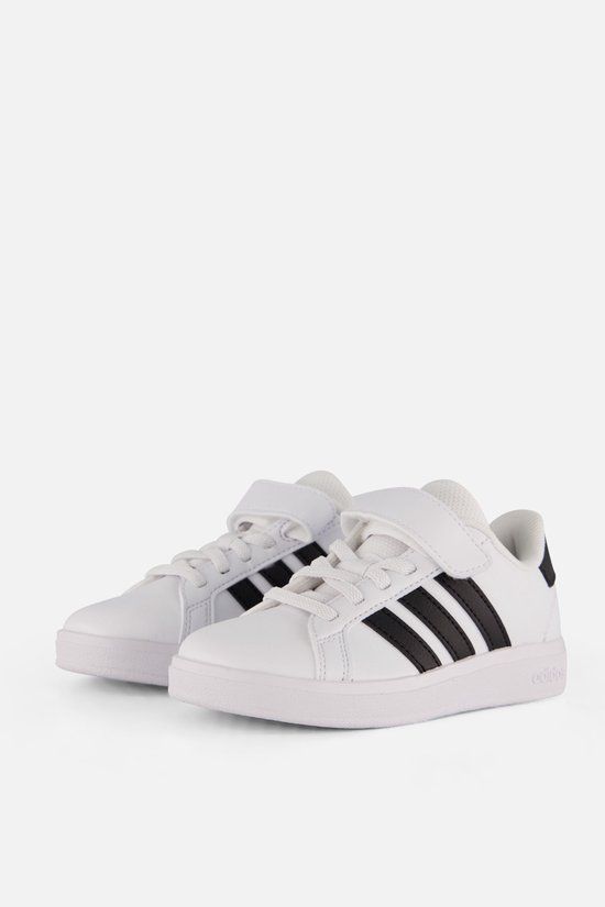 Adidas Grand Court 2.0 Sneakers wit Imitatieleer