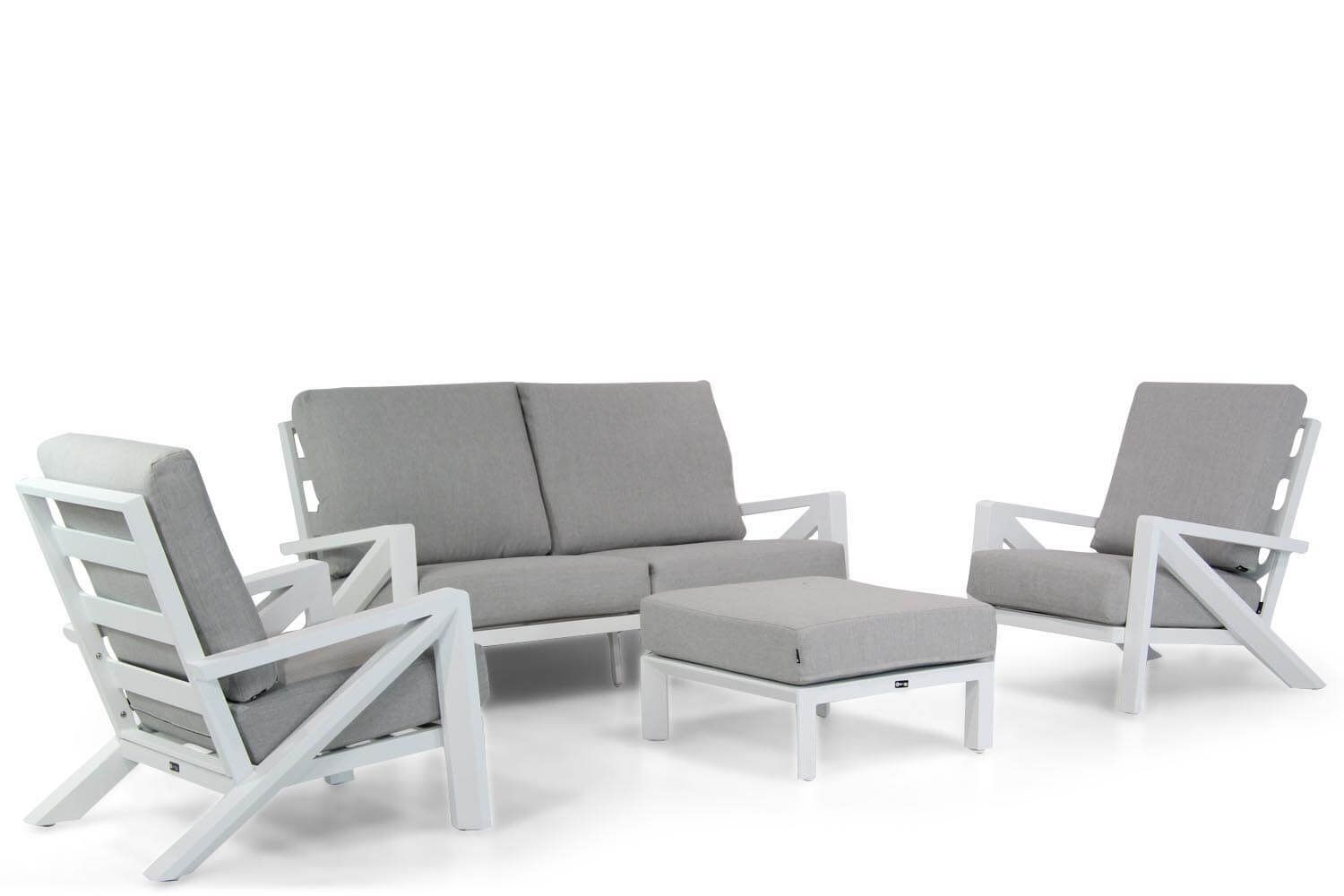 Santika Furniture Cinta stoel-bank loungeset 4-delig | 7434234541597
