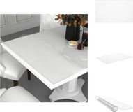 vidaXL Tafelbeschermer 100x60 cm 1,6 mm PVC transparant