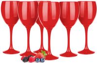 Glasmark Wijnglazen - 6x - Red collection - 300 ml - glas - rode wijn