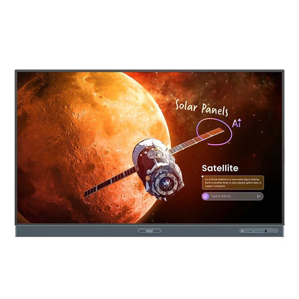 BenQ RP7505 interactief whiteboard 190,5 cm (75") 4K Ultra HD Touchscreen Zwart