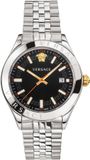 Versace VEVK00420 Heren Polshorloge Zwart Staal Kwarts 42mm