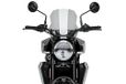 Puig 22189H Nieuwe Generatie Sport Windscherm met aerodynamisch ontwerp; verbeterde functionaliteit en sportieve stijl voor motorfiets, Smoke