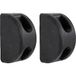 Buyers Products B5800 Gegoten D-vormige rubberen bumper, 3 x 3-1/2 x 6 inch, set van twee bumpers voor vrachtwagen- en aanhangwagenbescherming, duurzame dokbumper voor apparatuur en leveringsbays