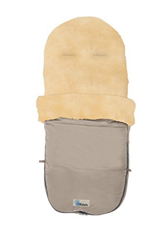 Alta bebe MT2280LP - 61 winterlamsvachtvoetenzak, beige