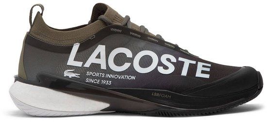Lacoste AG-LT Lite 50sma0011 5e5 Khaki Padel Schoenen Maat 42.5 Synthetisch Heren