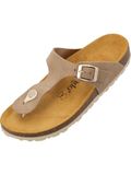Palado Teenslipper 'Palado Kos Suede Premium Leather' beige