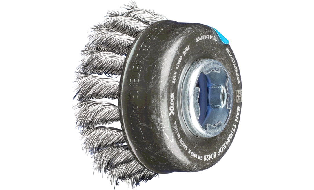 PFERD POS TBG 65/X-LOCK INOX 0,35 - Spaakwielen & wielborstels - 65mm