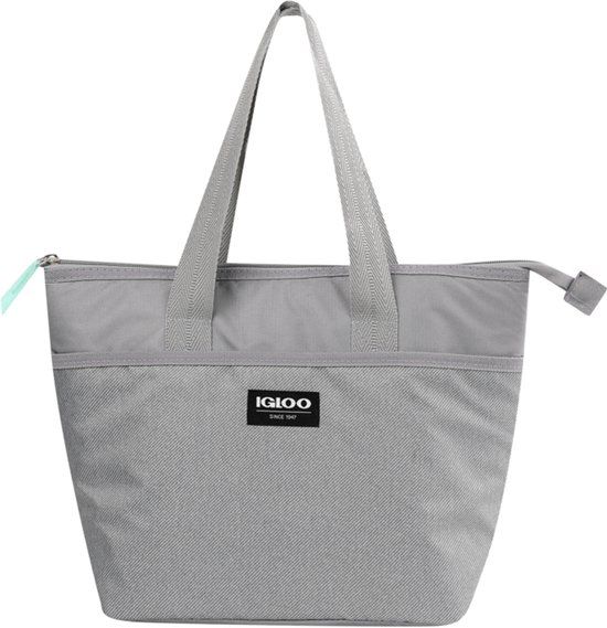 Igloo Print Essential Mini Koeltas 9L – compacte geïsoleerde koeltas grijs