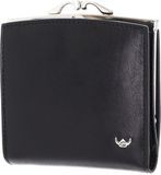 Golden Head Leren portemonnee Colorado RFID Protect Bügelbörse 2049 Schwarz zwart