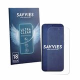 Savvies - Screenprotector voor Vivo iQOO Z11 Turbo - Folie Beschermfolie transparant 18 Stuks