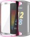 By Qubix Qubix - Geschikt voor Fitbit Charge 5 - Fitbit Charge 6 siliconen case (volledig beschermd) - Roze