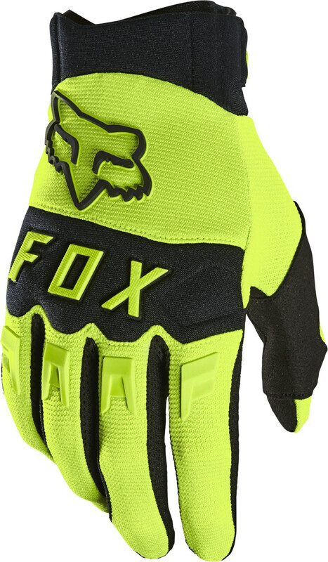 Fox Dirtpaw Handschoenen Heren, fluorescent yellow