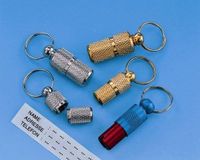 Nobby Adreskoker Chroom 2,6 cm - 2 ST