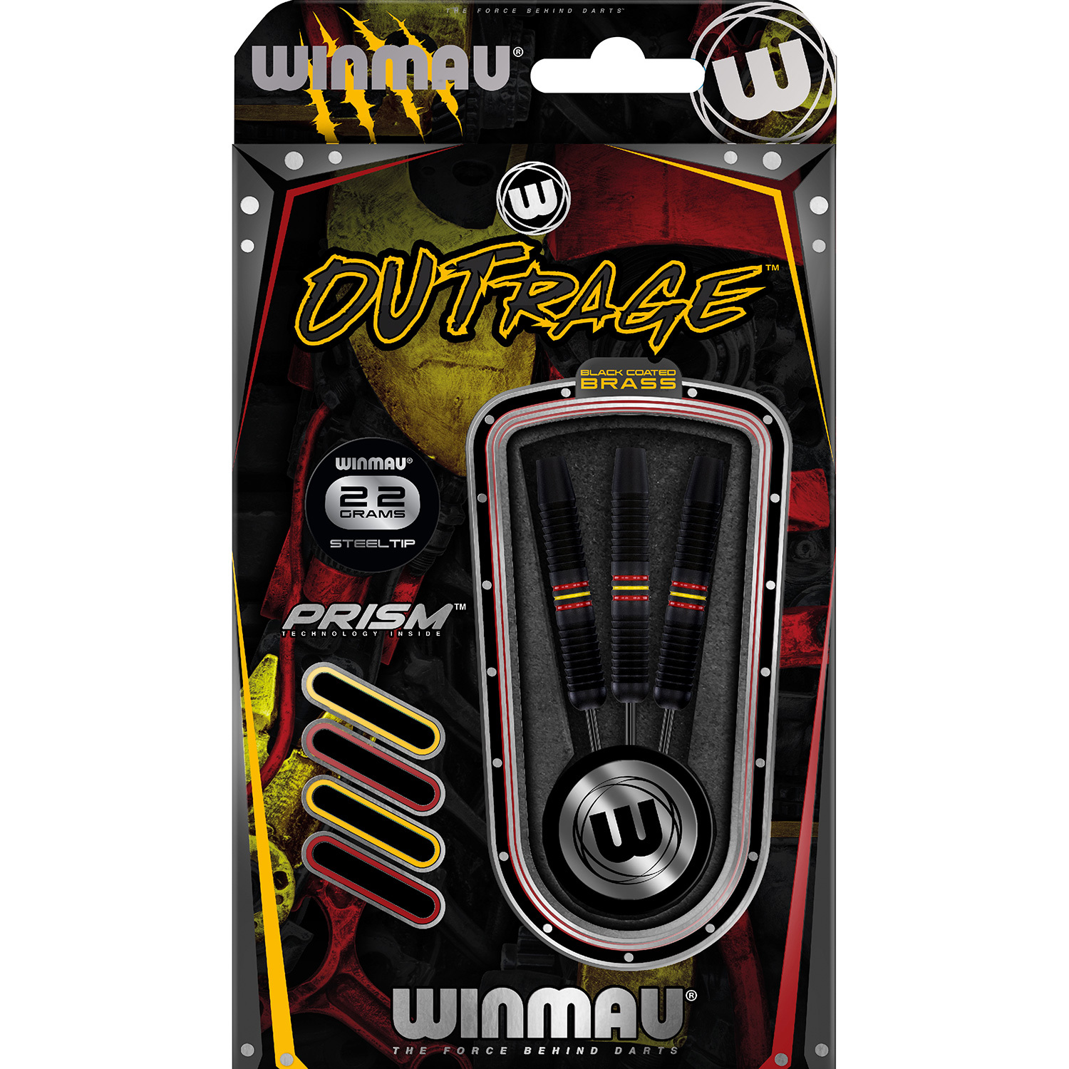 WINMAU Winmau Outrage steeltip darts Brass 22gr