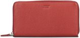 JOST Leren portemonnee Vika Zip Wallet Red