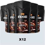 Axe 5-in-1 Shampoo & Shower Gel Dark Temptation - 12 x 400 ml