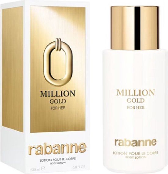 Rabanne Million Gold For Her Bodylotion 200 ml