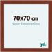 yd. Cadre photo 70x70 cm Cerisier MDF Como