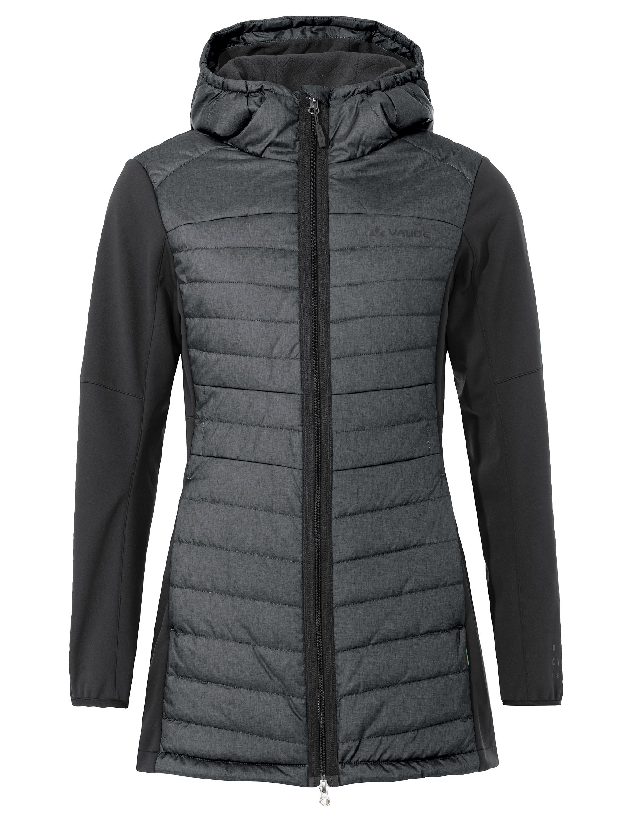 VAUDE Women&#39;s Skomer Hybrid Parka / black / Dames / 38 / 2022