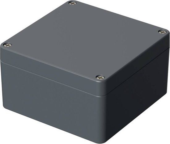 Bopla EUROMAS A 125 01125000 Industriële behuizing 160 x 160 x 90 Aluminium Zilver-grijs (RAL 7001) 1 stuk(s)