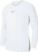 Nike Park Dry First Layer Shirt Sportshirt - Maat XL - Mannen - wit/grijs