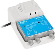 Alcad AI-223 - Antenneversterker - 2 Uitgangen - Breedband - Mini-Zbiorcze Installaties