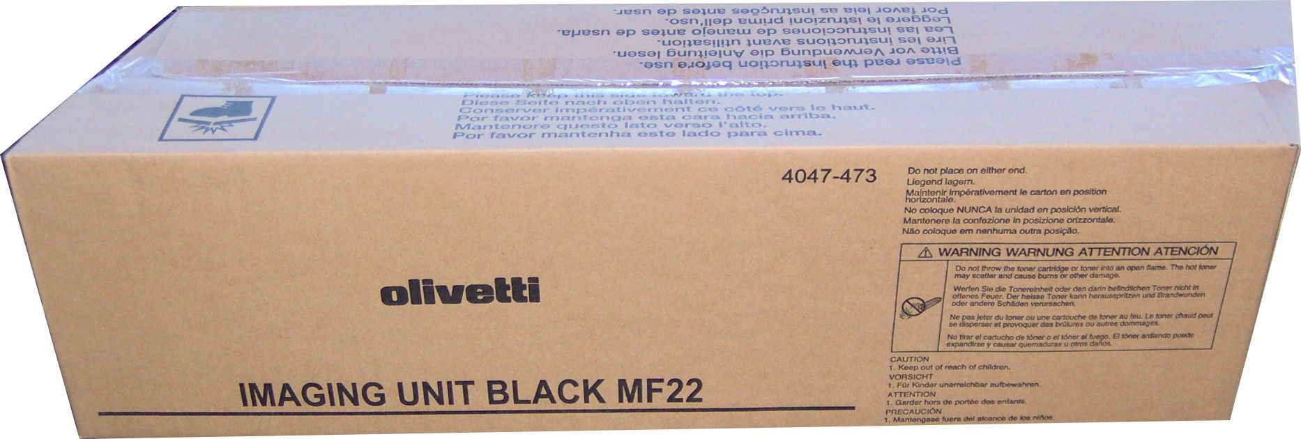 Olivetti B0480 Zwart Toner Cartridge - 11500 pagina's - D-Color MF22/45.