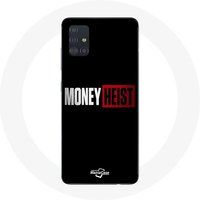 Maniacase Etui voor Samsung Galaxy A71 La Casa de Papel Money Heist Logo Seizoen 5