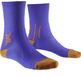 X-Socks Run Perform Crew Chaussettes Bleu EU 42-44 Homme, Femme