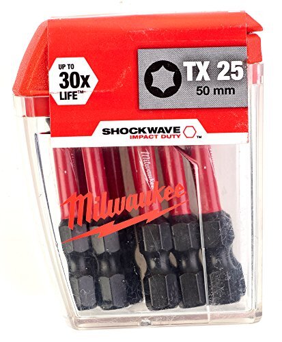 Milwaukee Shockwave™ Gen IITX25 50mm 10stuks - 4932430882