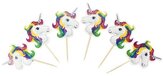 Unicorn Cocktail & Cupcake Party Picks - 36 Pieces