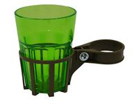 Angerer Drankhouder voor schommelbank mokka, incl. beker groen, 973/0001