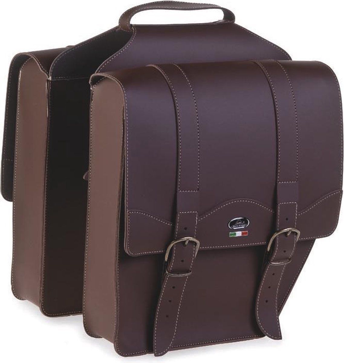 Selle Monte Grappa Cruiser Donkerbruin Zadel - Donkerbruin - Kunstleer - 2022