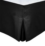 Bedomranding, HOME LINGE PASSION Bedbodemhoes - Zwart - 140 x 190 cm + 30 cm