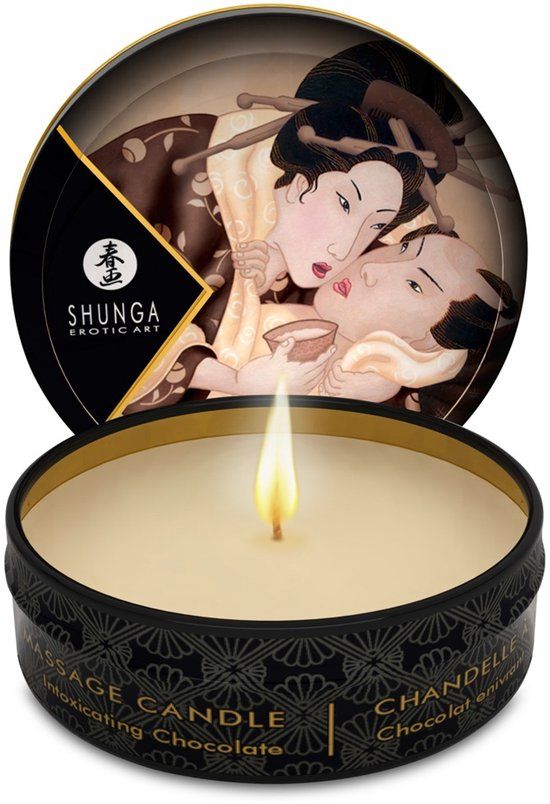 Shunga Mini Massagekaars - Intoxicating Chocolate