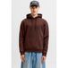 JACK & JONES ESSENTIALS roodbruin relaxed fit hoodie