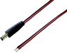 BKL Electronic 072016 DC mannelijk laagspanningsaansluitkabel - open uiteinde(en) 5.5 mm 2.1 mm 2.1 mm 2.00 m 1 stuk