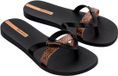 Ipanema Kirei Chic Teenslippers Dames Zwart - Multicolor