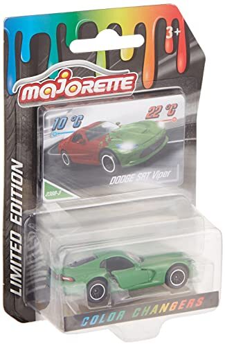 MAJORETTE Majorette Limited Ed. 6 Color Change Cars, Scala 1:64, Cm.7,5-6 Asst. Le Autom