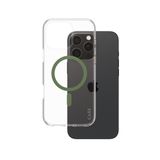 PanzerGlass CARE by PanzerGlass Flagship Case - Transparant Urban Combat w. - Groen MagSafe iPhone 16 Pro Max