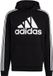 Adidas Essentials Fleece Logo Hoodie Zwart Heren M