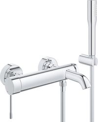 GROHE Essence Robinet de bain - 15 cm - Chrome - Douche incluse