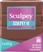 Sculpey Klei III chocolate - 57 gr - Bakklei - bruin