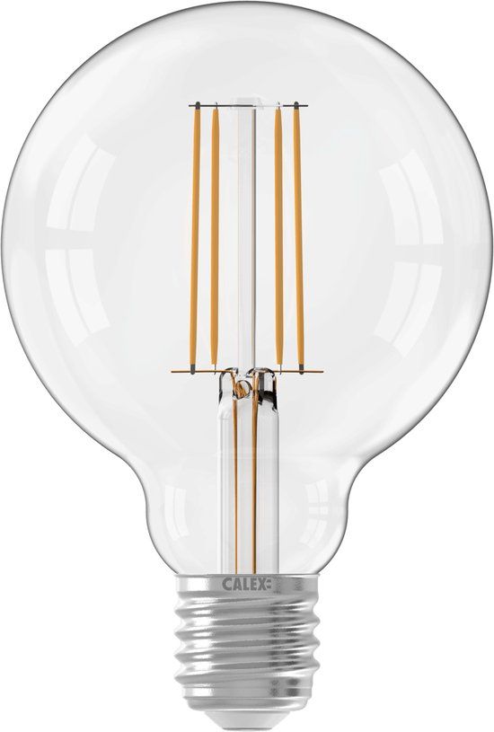 Calex E27 Globe LED Lamp - 4.5W, 470lm, 2700K, Dimmable