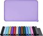 Goodivery ® Tapis d'alimentation imperméables en silicone pour animaux de compagnie avec bords surélevés - Violet
