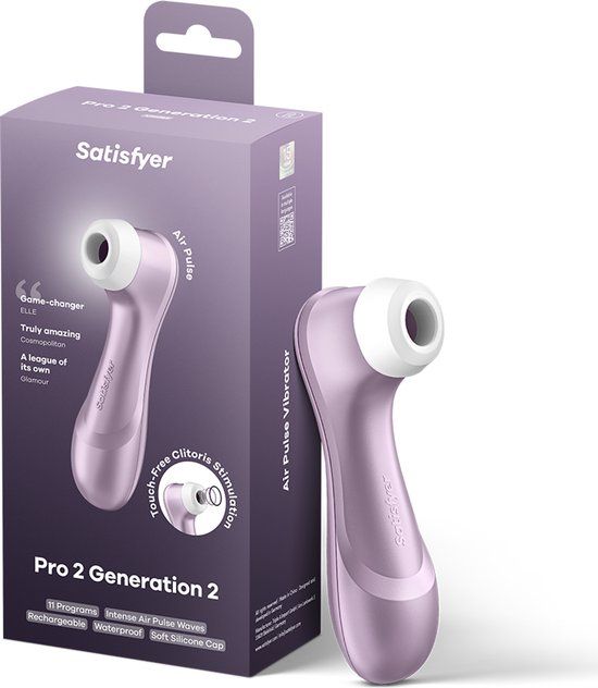 Satisfyer Pro 2 Next Generation - Paars - Clitoriszuiger - Oplaadbaar